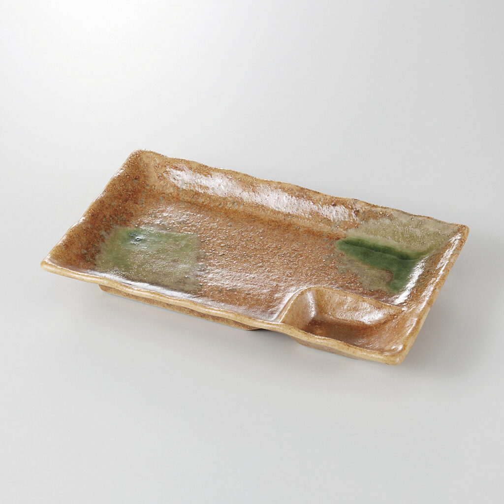 美濃伊賀 仕切皿