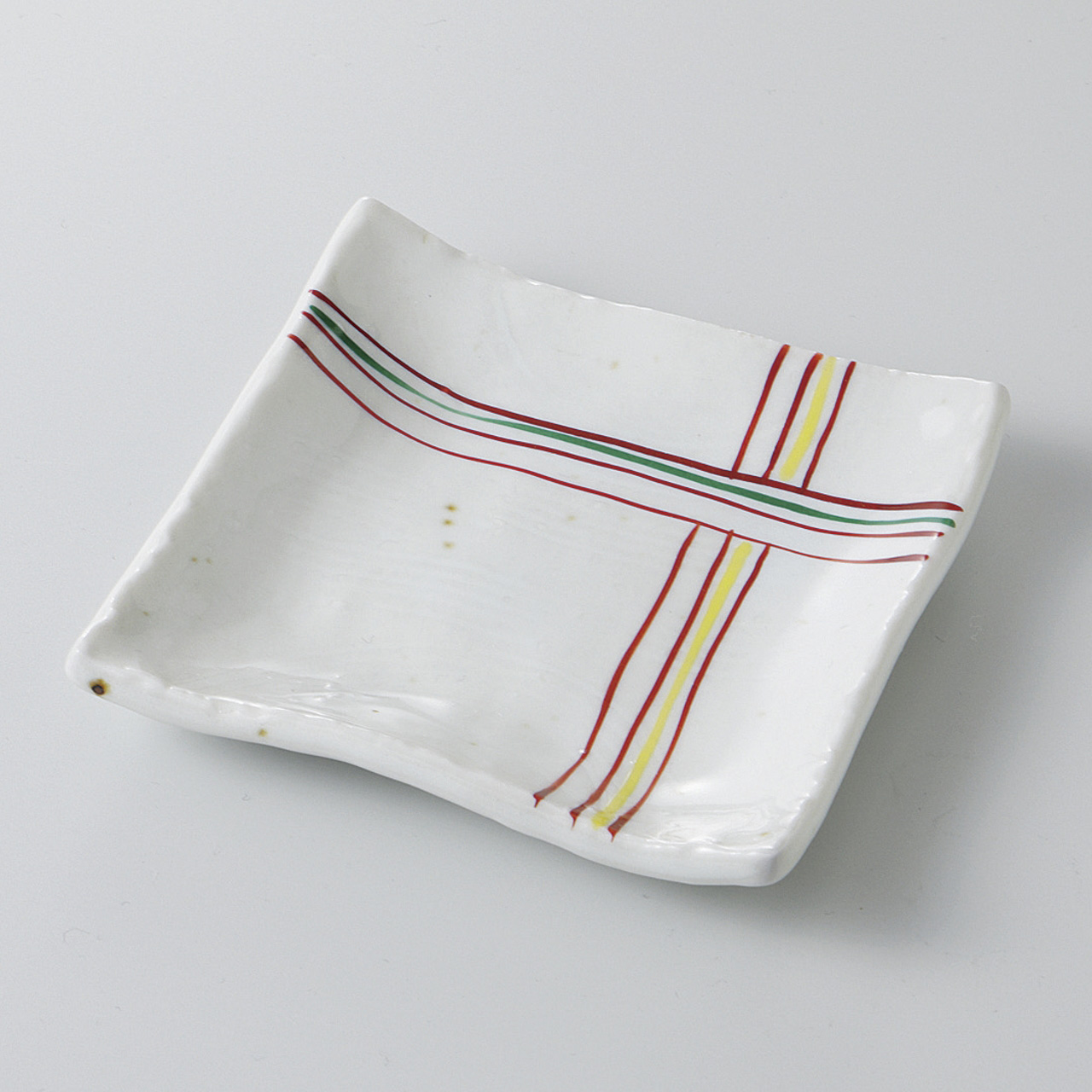 糸巻 角小皿