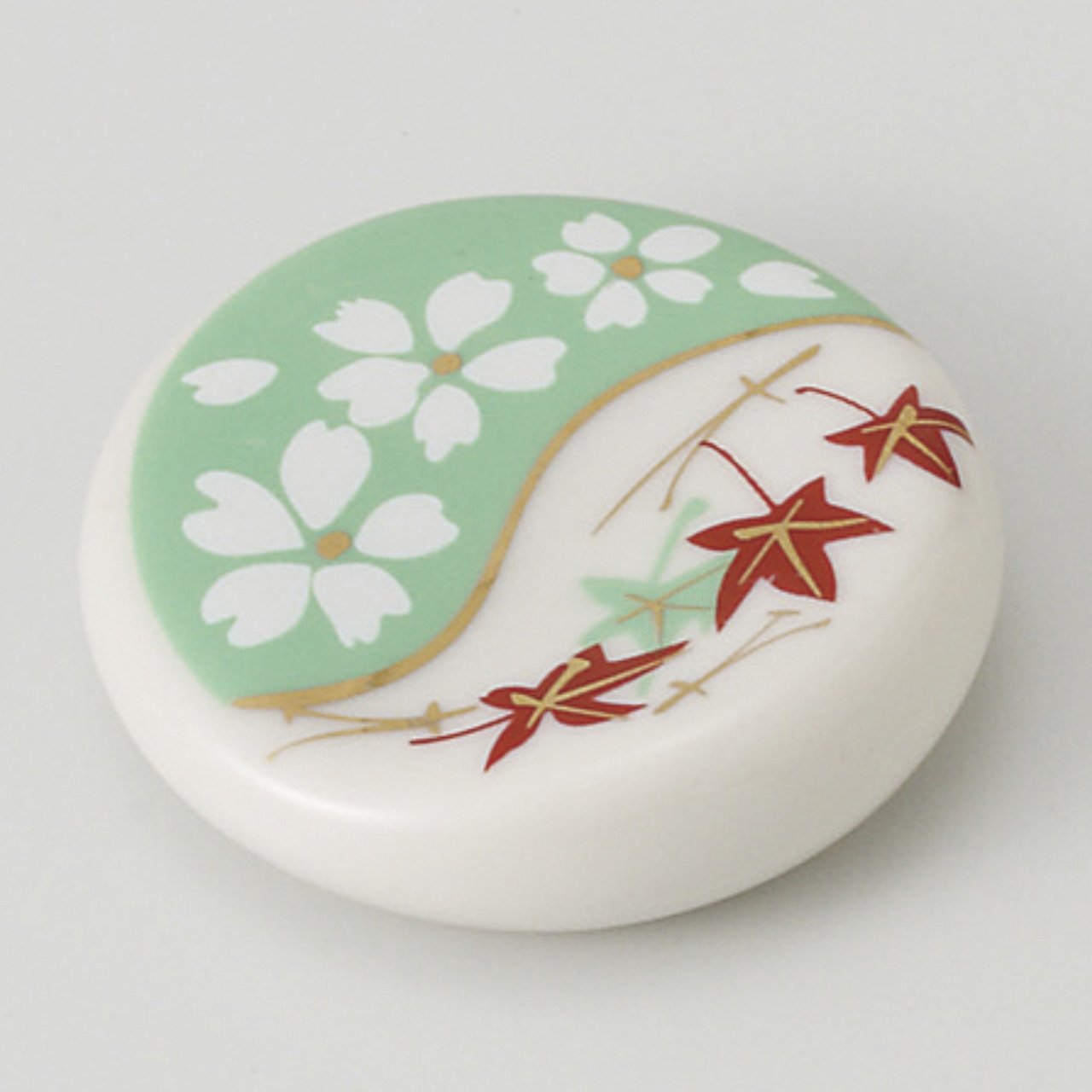 春秋 丸箸置き