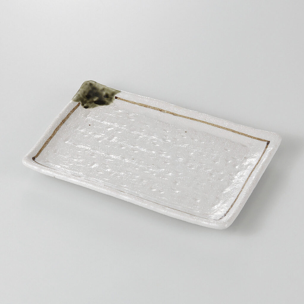 志野ライン 焼物皿