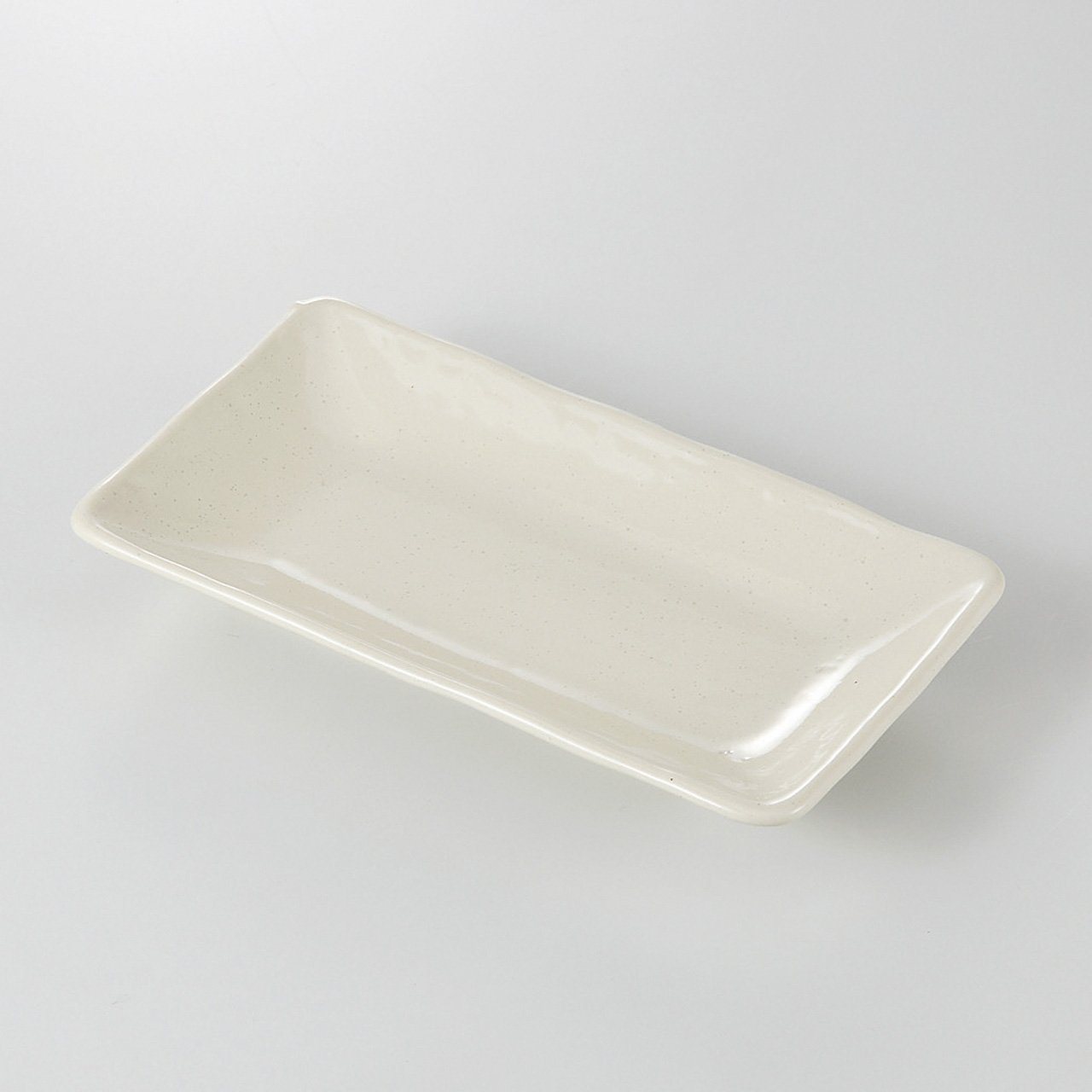 白釉 串皿