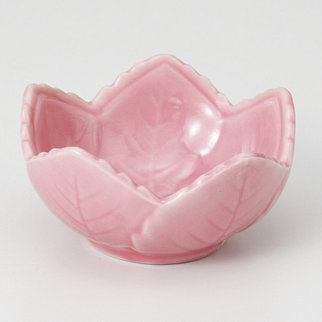 桃釉 木の葉珍味