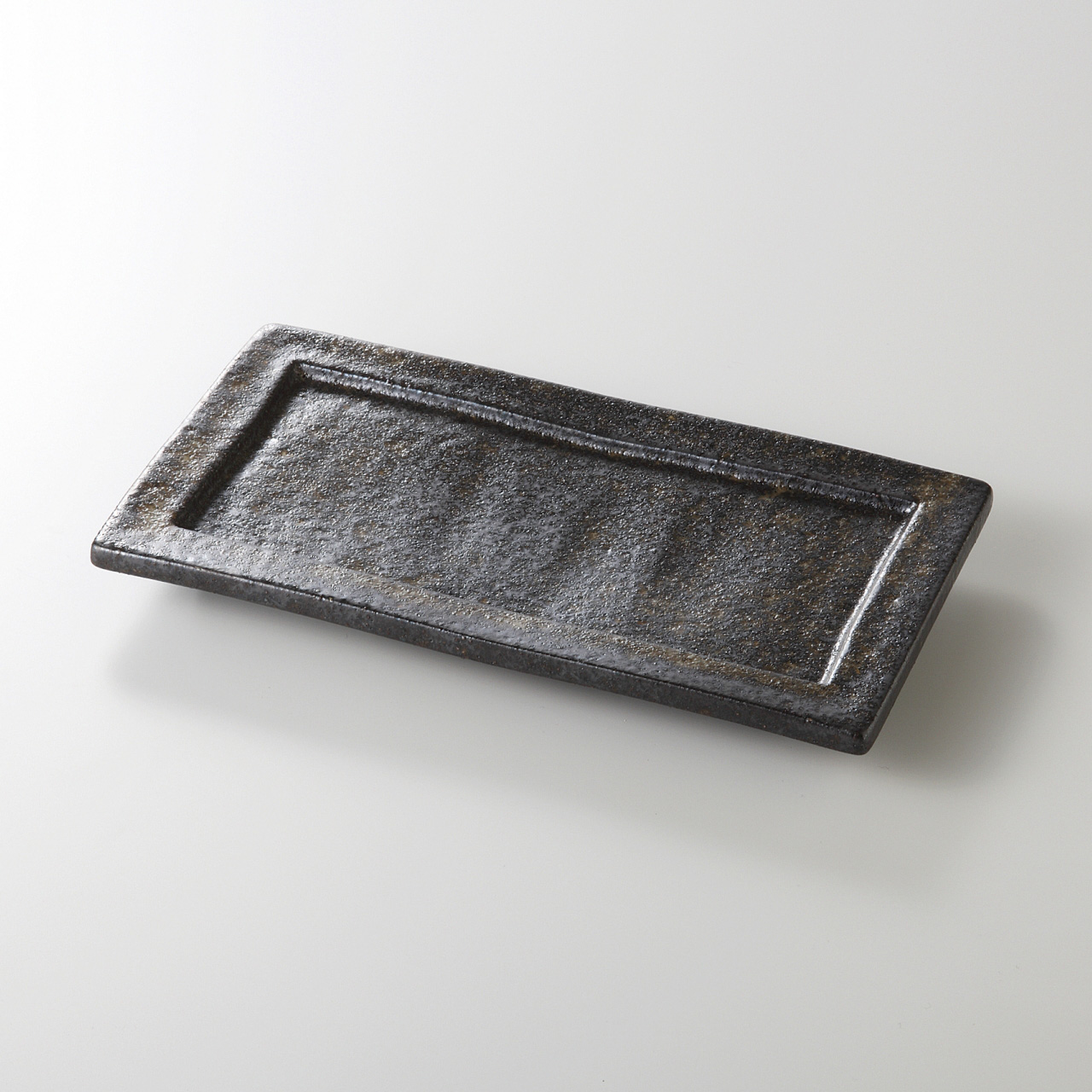 さつま黒 高浜焼物皿