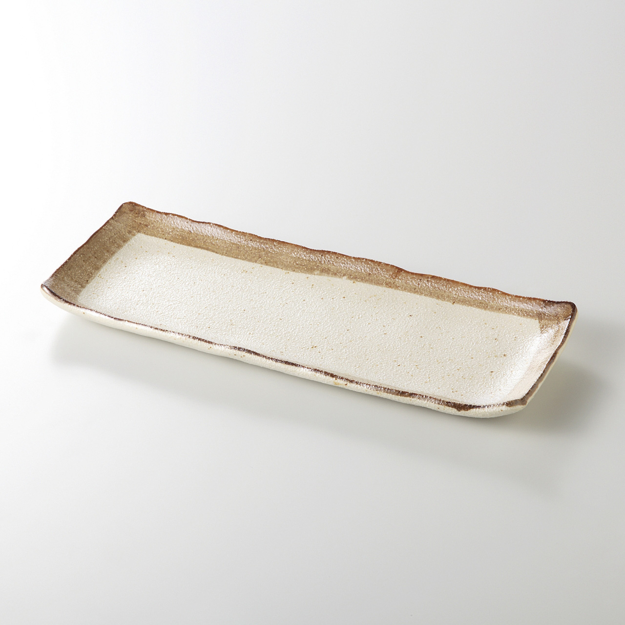 渕茶砂うのふ 長角皿