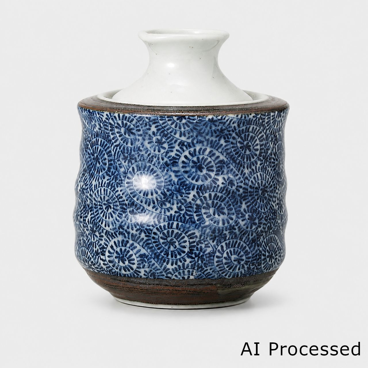 たこ唐草 酒燗器（大）