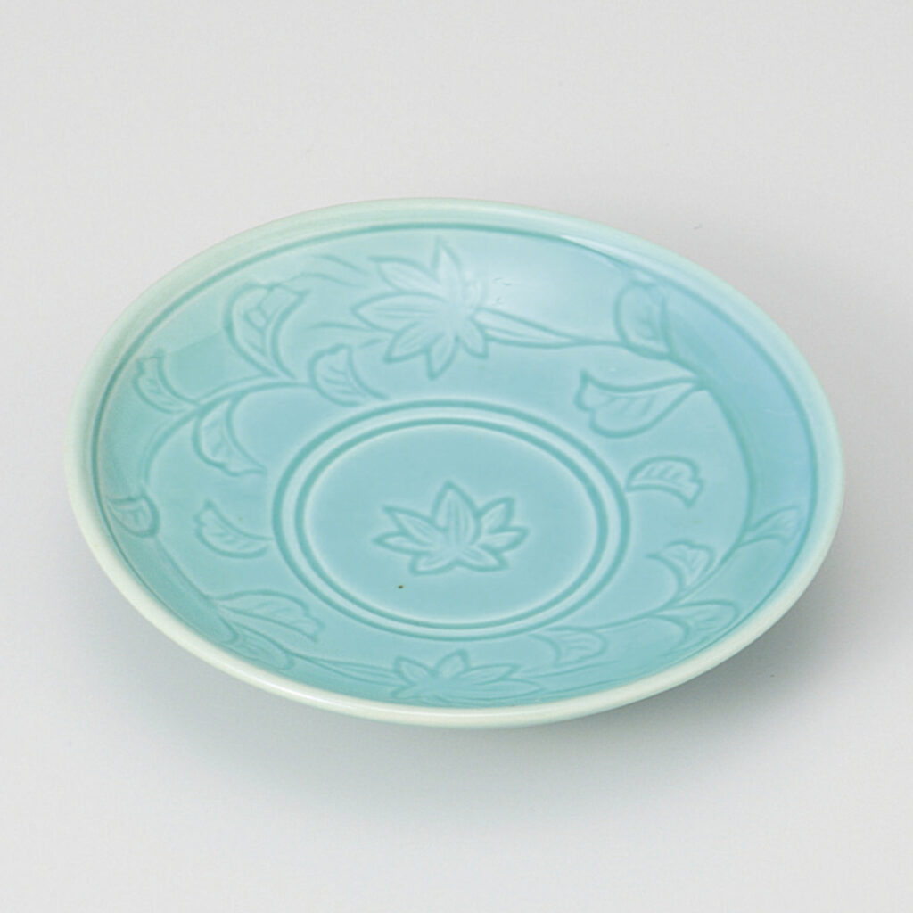 トルコ つゆ草小皿