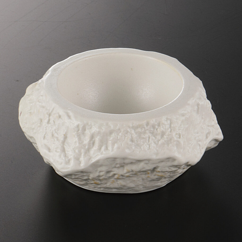 白釉 岩型小鉢