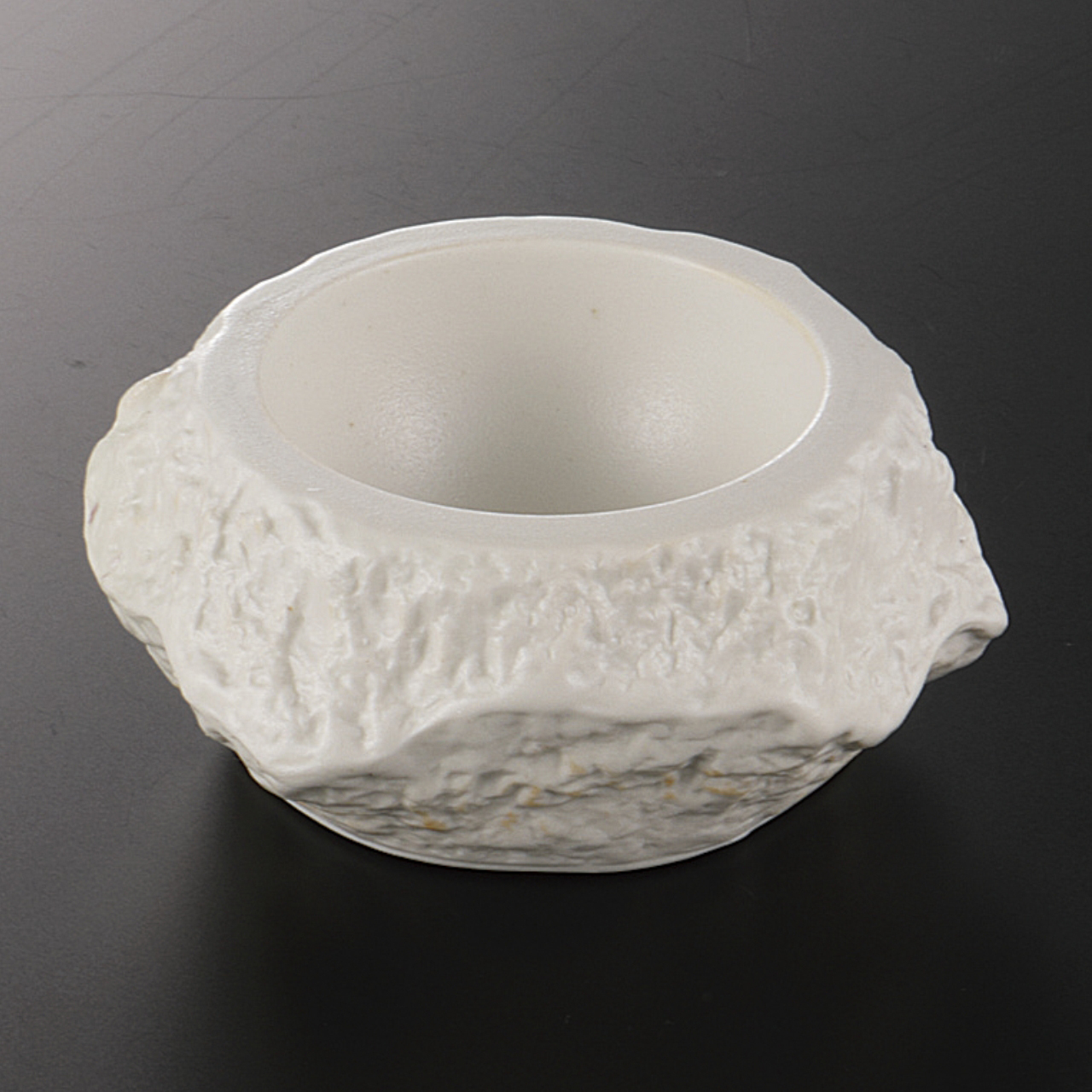白釉 岩型小鉢