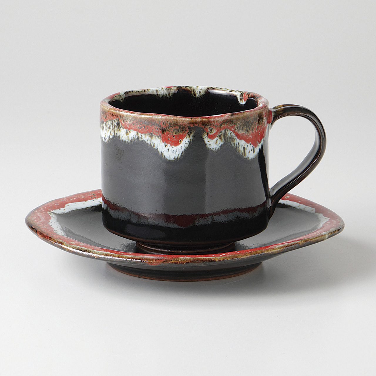 紅窯変 たわみコーヒーS