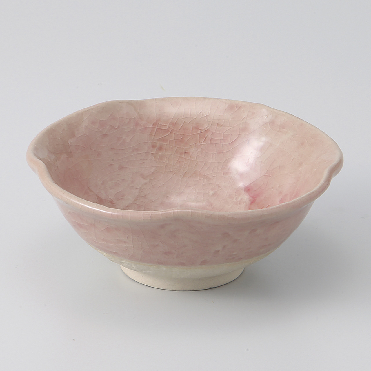 ピンク 花型小鉢
