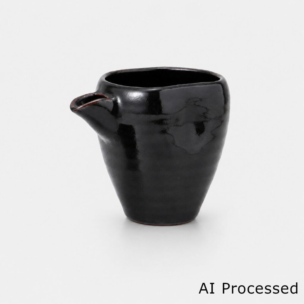 ゆず天目 片口冷酒器（大）