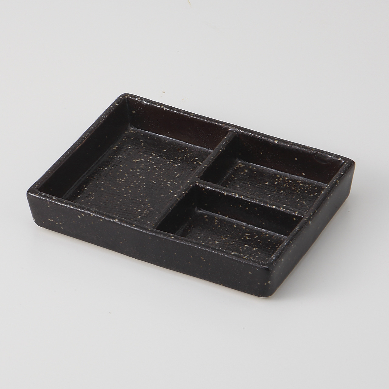 黒梨地 ３品薬味皿