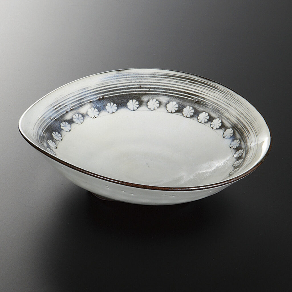 三島手 たわみ向付