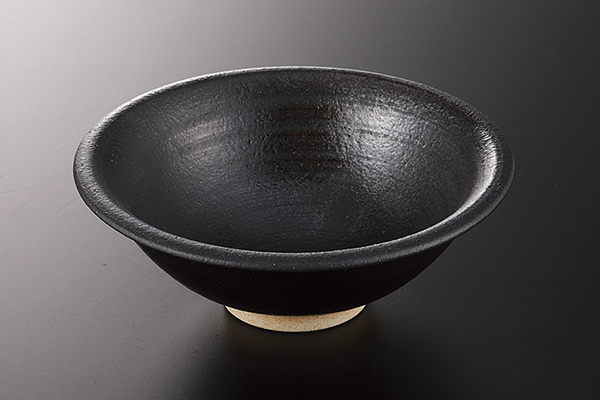 黒柿釉 帽子型小鉢