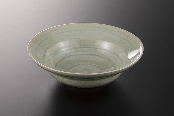 【廃番】薄碧 リム4.5鉢