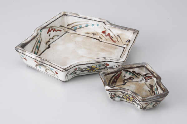 間取花 結型刺身鉢