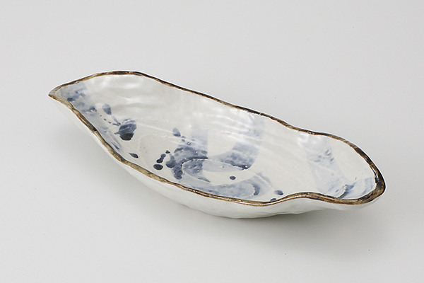 ゴス散し 舟型向付