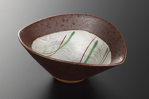 銀彩流星 片口小鉢