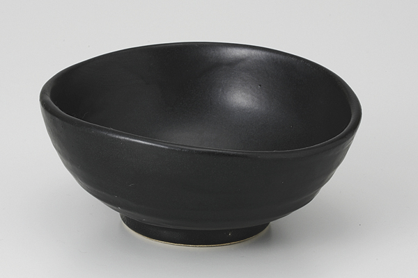 ブラック たまご型鉢