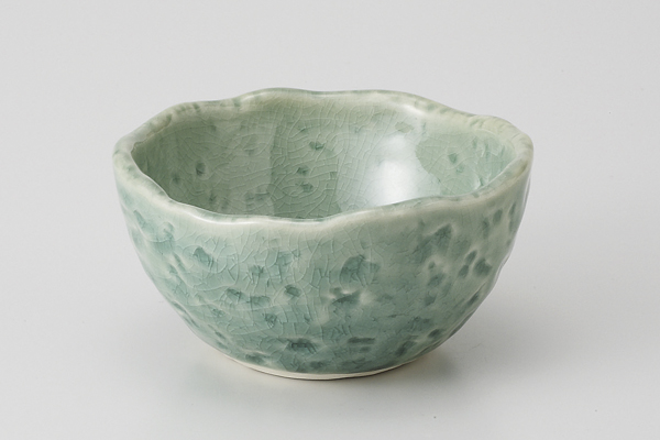 青釉 タタラ小鉢