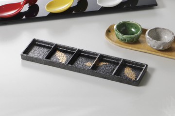 【廃番】いぶし天目金木の葉 五ッ切珍味