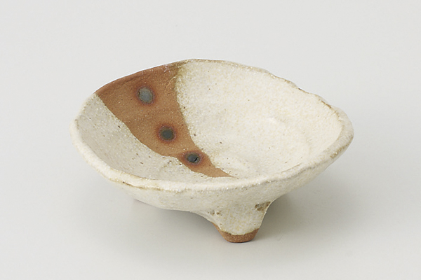 オリベ点紋 ちぎり豆皿