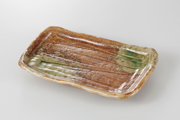 織部タタキ 焼物皿