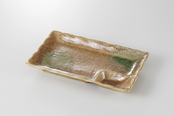 美濃伊賀 仕切皿