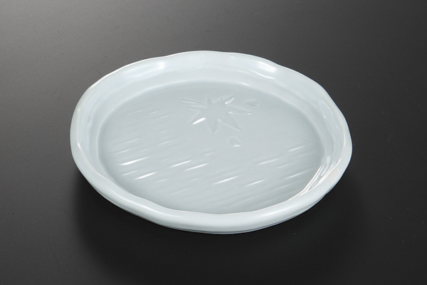 【廃番】青瓷紅葉 5.0皿