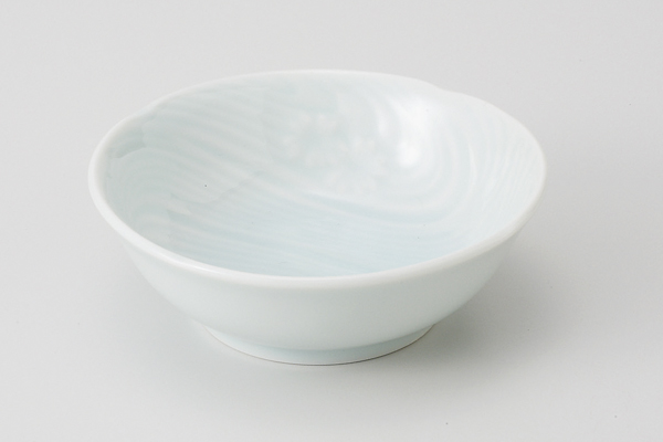 青白磁流水 呑水