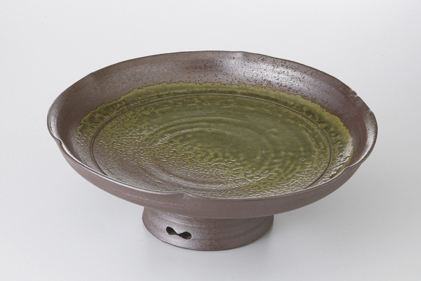 【廃番】あけぼの 高台盛皿