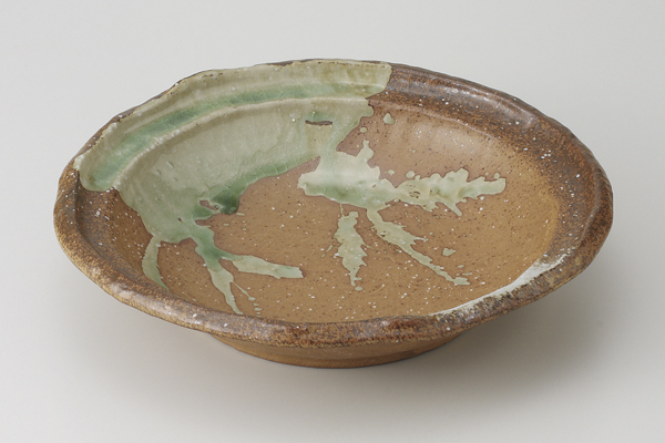 伊賀吹 リム盛鉢