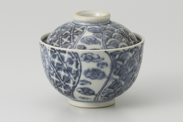 青〆祥瑞 小煮物碗