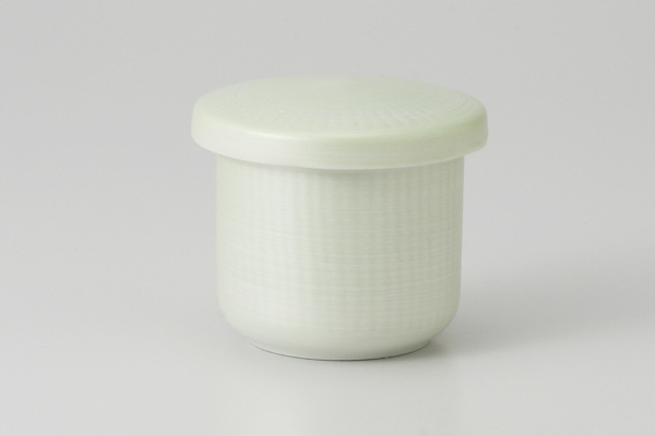 グリーン銀彩 小むし碗