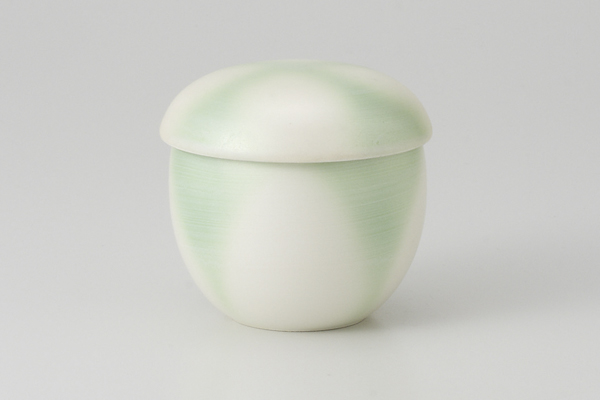 銀彩ねじりヒワ むし碗