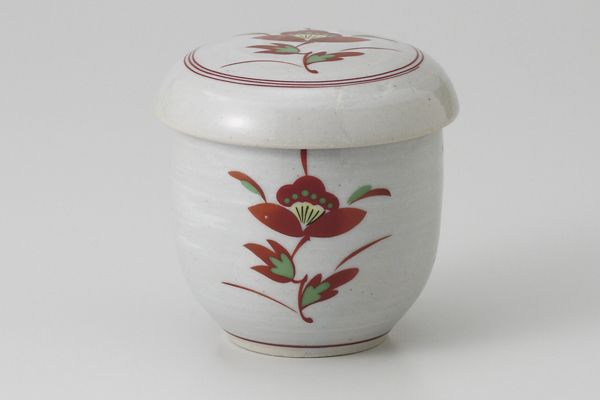 刷毛目小花 むし碗