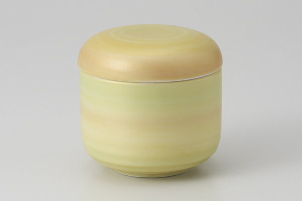 金巻二色吹 丸むし碗