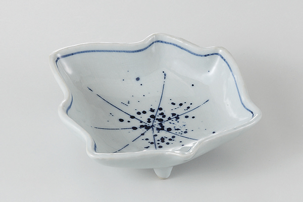 【廃番】吹墨 楓型鉢