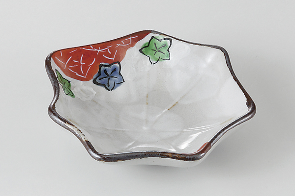 【廃番】雲錦 三ッ足楓鉢