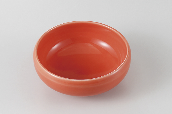 淡オレンジ 鉄鉢小鉢