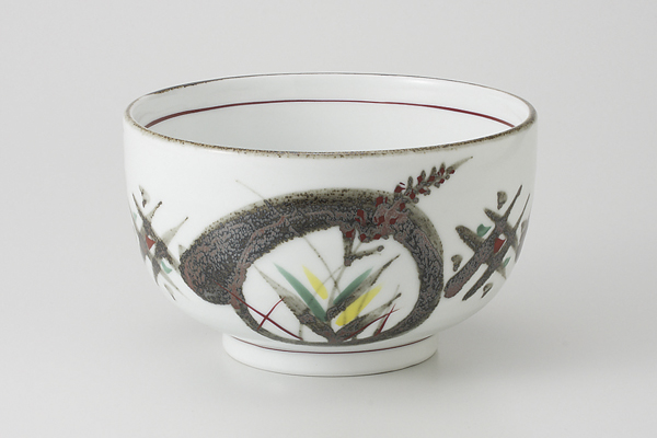 志野サビ丸紋 4.5丼