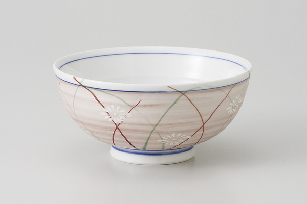 紫銀彩武蔵野 茶碗