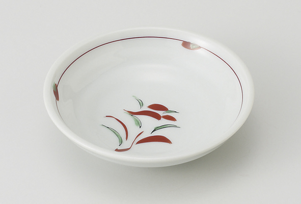 赤絵花 六兵衛3.3深皿