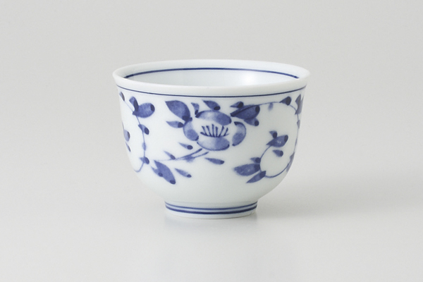 ゴス花唐草 反千茶