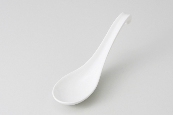 ホワイト 耳付レンゲ(大)