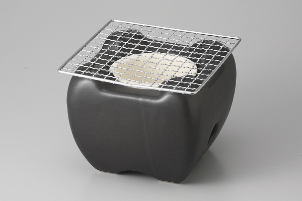 ふる里 黒コンロ(小) 土変更