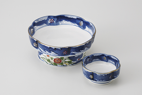 古伊万里 刺身鉢