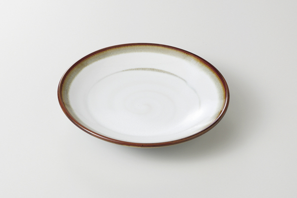 【廃番】渕天目 丸3.0皿