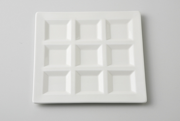 白 ナインプレート