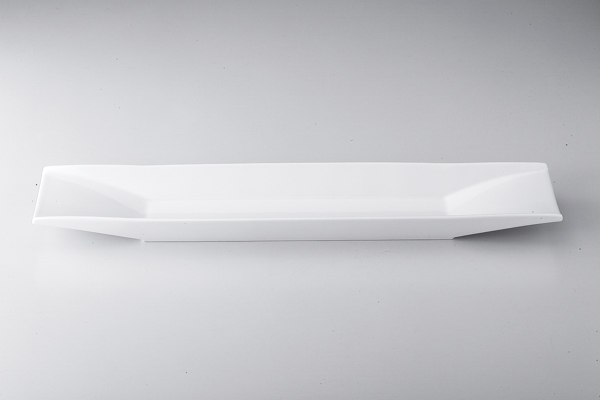 ホワイト 舟型長皿